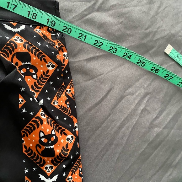 BLACK CAT HALLOWEEN JAYNE SWING SKIRT BY UNIQUE VINTAGE 1X/16 - Picture 8 of 15